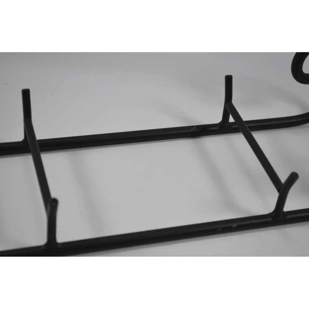 Longaberger 1997 Black Wrought Iron Sleigh Runner 16.5